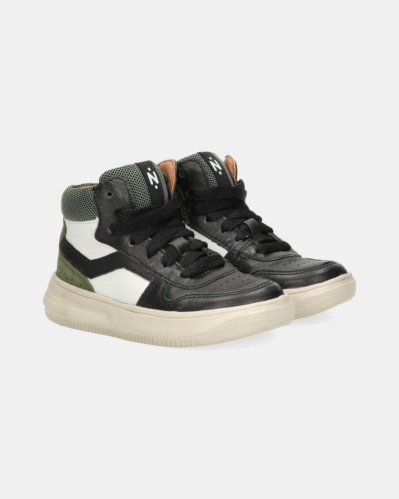 Nelson Kids Hoge sneakers  - zwart