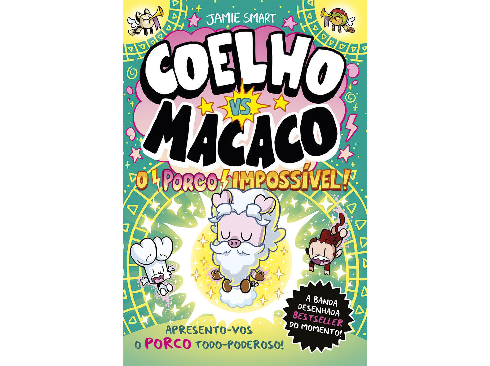 LIVRO COELHO VS. MACACO - O PORCO IMPOSSÍVEL