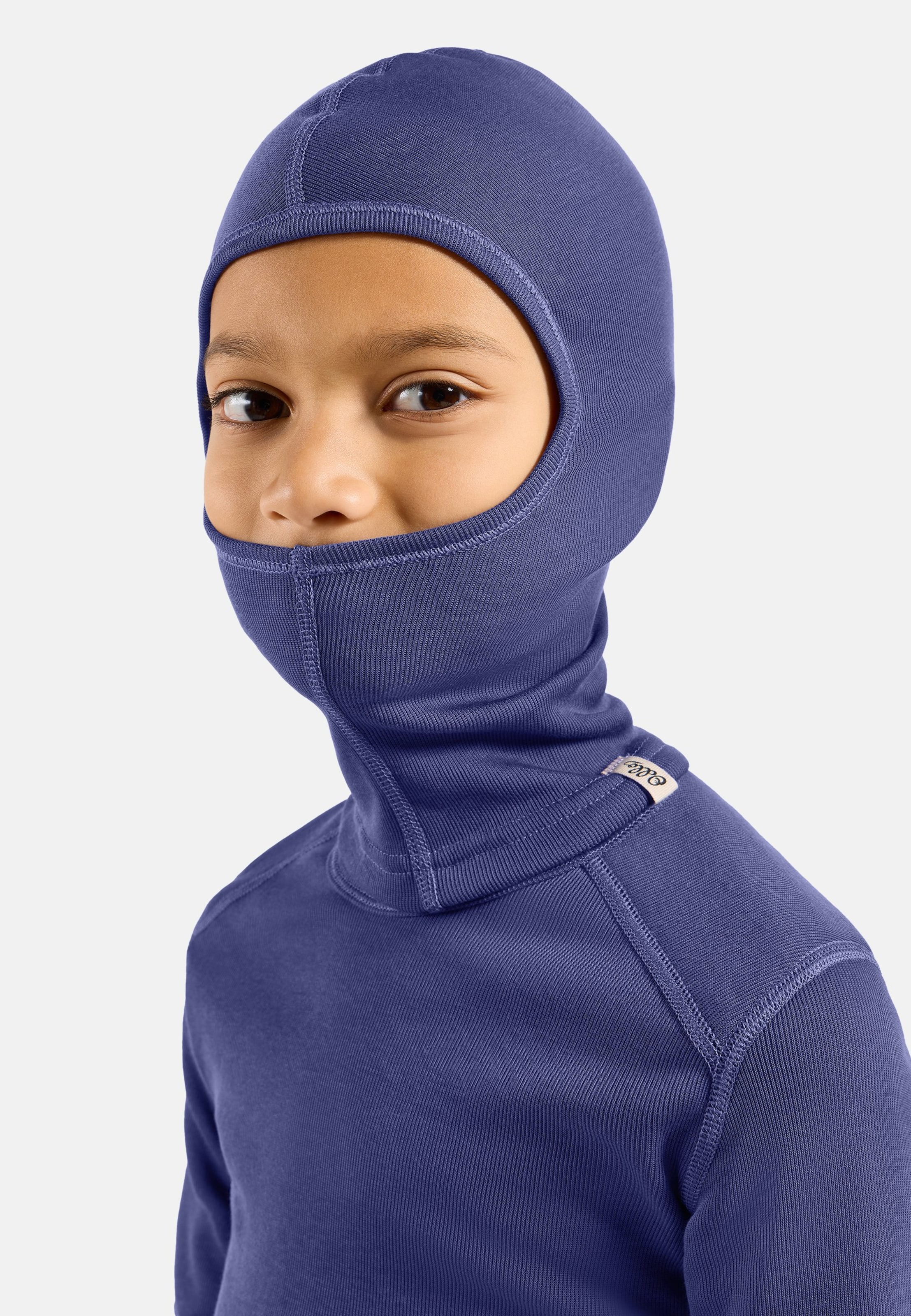Active Warm Kids Sturmhaube in Skipper Blue