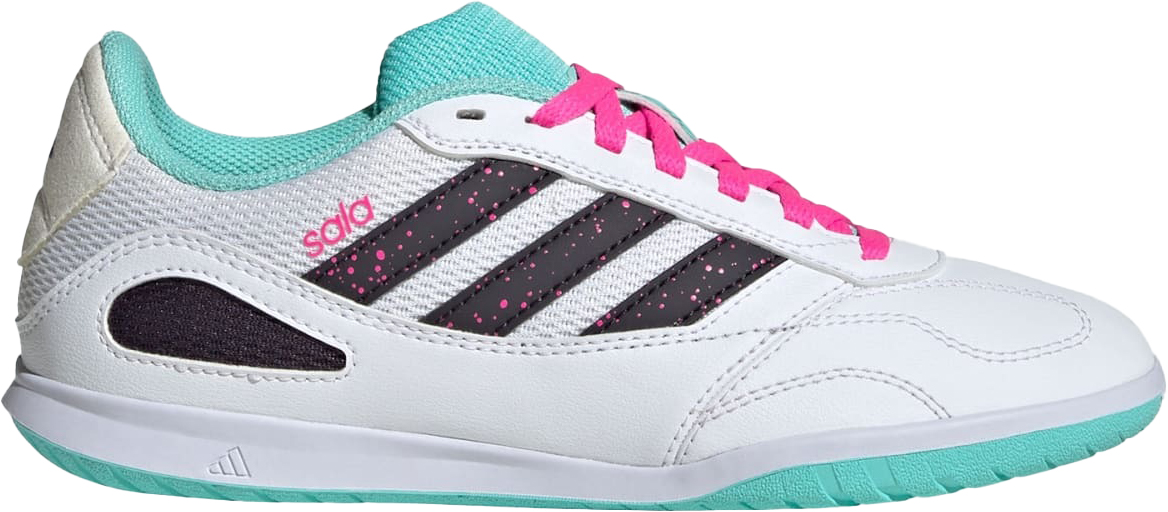 Super Sala Competition 3 Junior Cloud White/Aurora Black/Flash Aqua