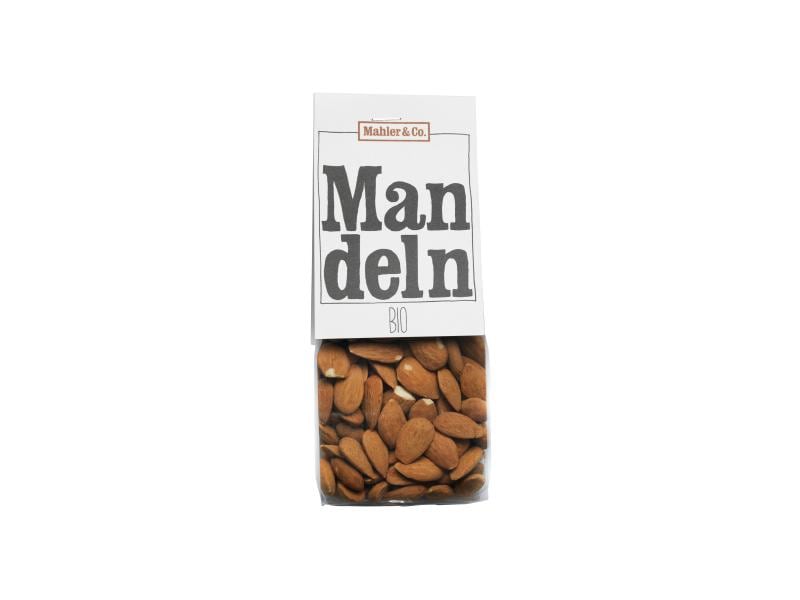 Mahler & Co. Bio Mandeln 200 g Ganze Mandeln mit Schale