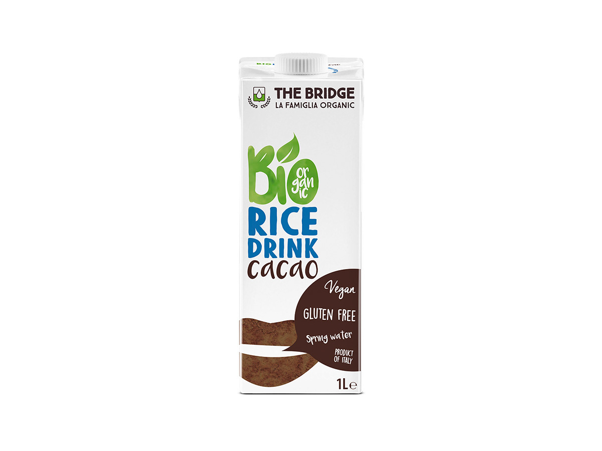 BEBIDAS DE ARROZ THE BRIDGE CACAU 1L