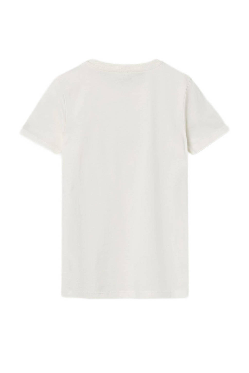 NAME IT T-shirt NKMBALALLE met katoen wit/zwart