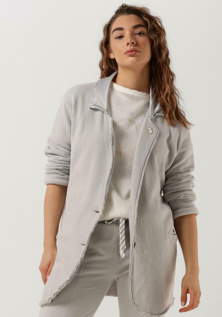 10DAYS grijze 10days blazer blazer venice fleece