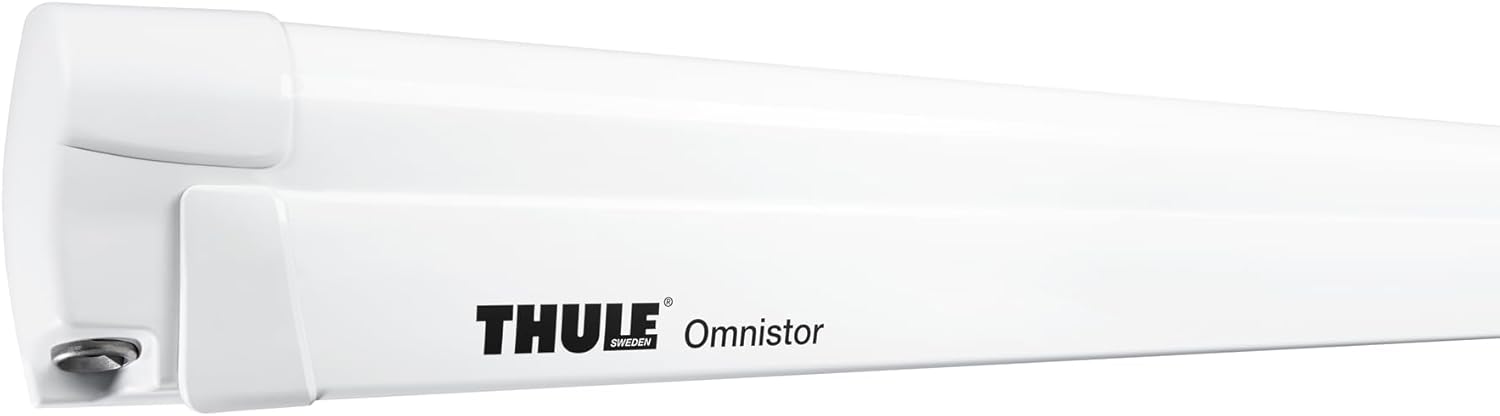 Thule Markise Omnistor 8000 weiß 500 grau Wandmarkise Sonnendach Fahrzeug Markise Sonnenschutz
