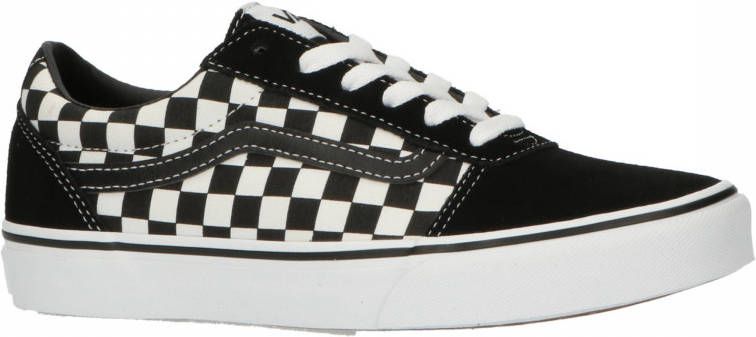 Vans TD Ward Slip On Checkered Sneakers Black True White