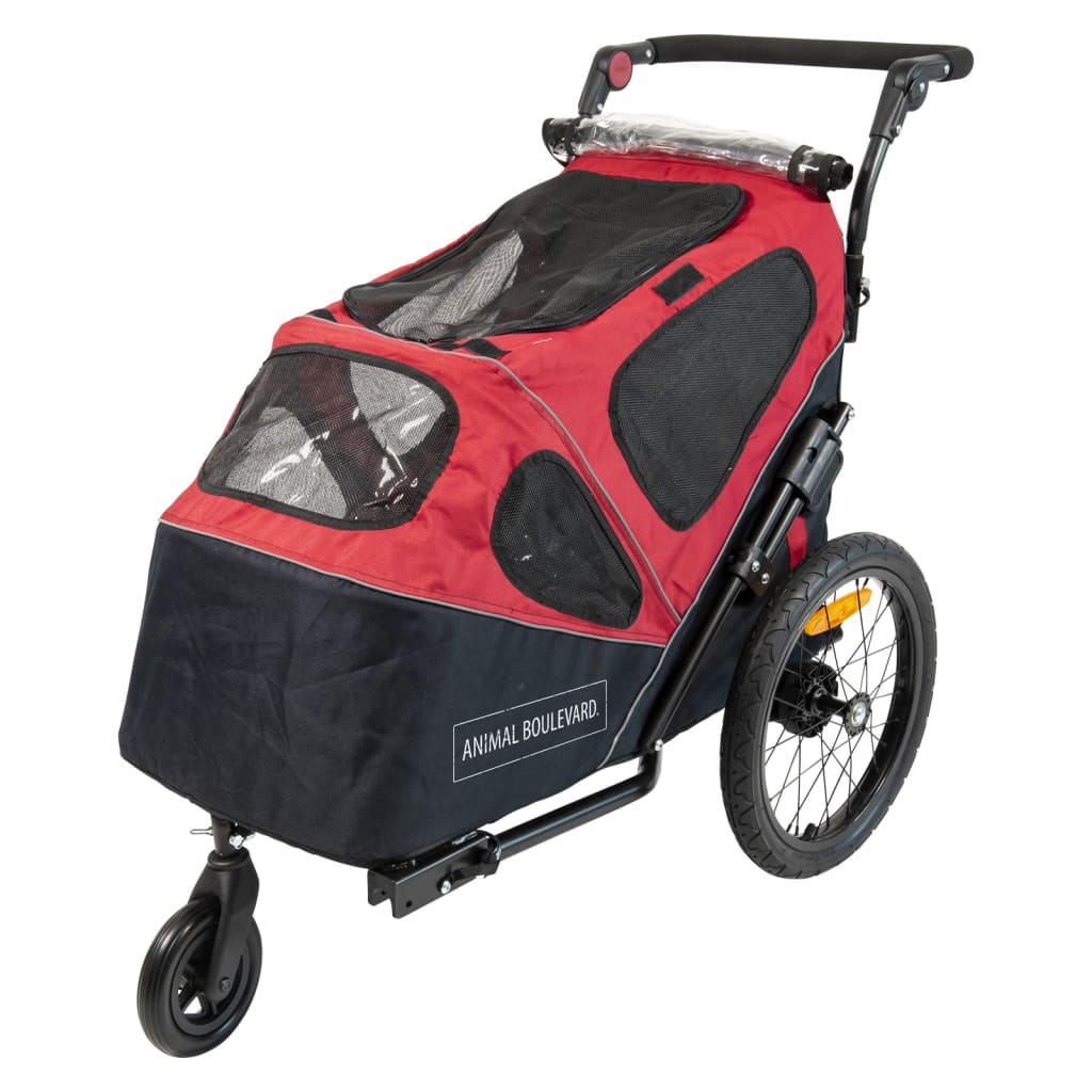 Reboque de bicicleta para cães