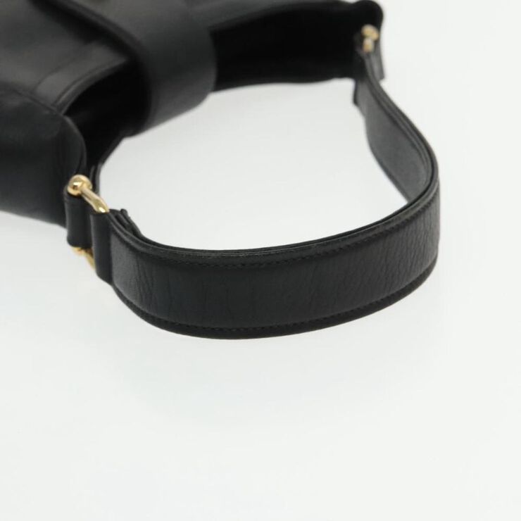 Celine Vintage Celine Shoulder Bag Black
