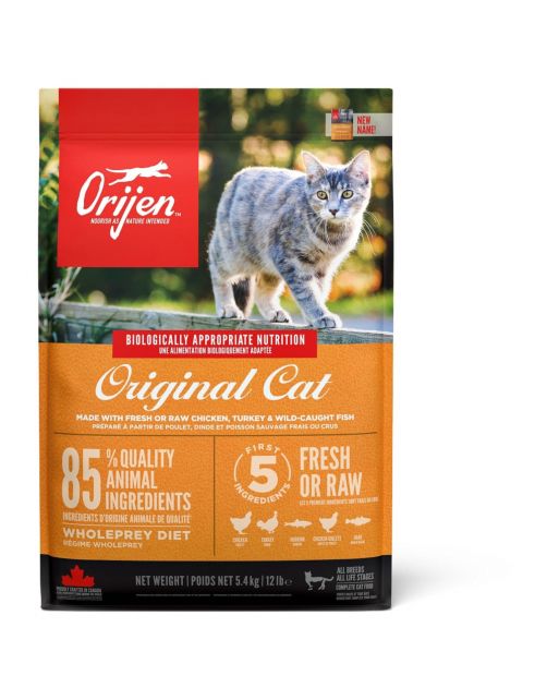 Orijen Whole Prey Cat & Kitten Kip&Kalkoen - Kattenvoer