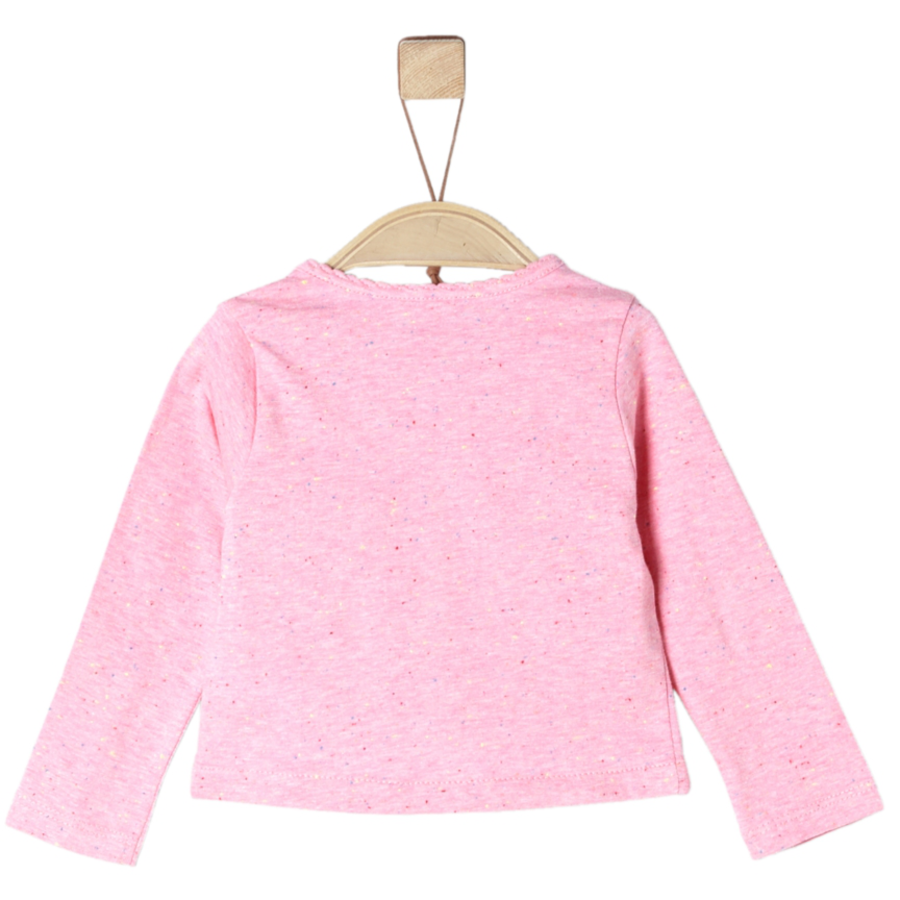 s.Oliver Girls Langarmshirt light pink melange