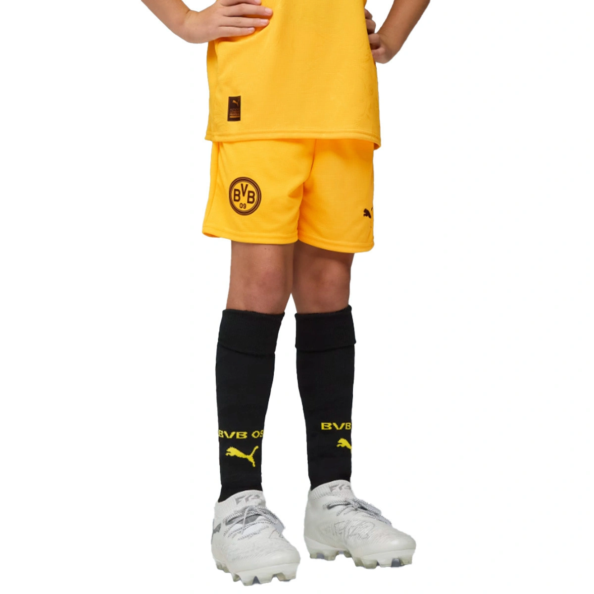 Calções Puma BVB Borussia Segundo Equipamento 2025-2026 Criança