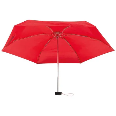 Macma Mini Taschen-Regenschirm mit Etui Taschenschirm Farbe rot