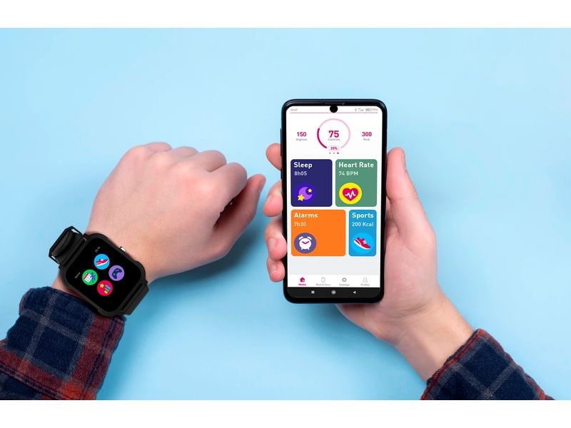 Kurio Watch Go Black Echte und coole Smartwatch für Kinder