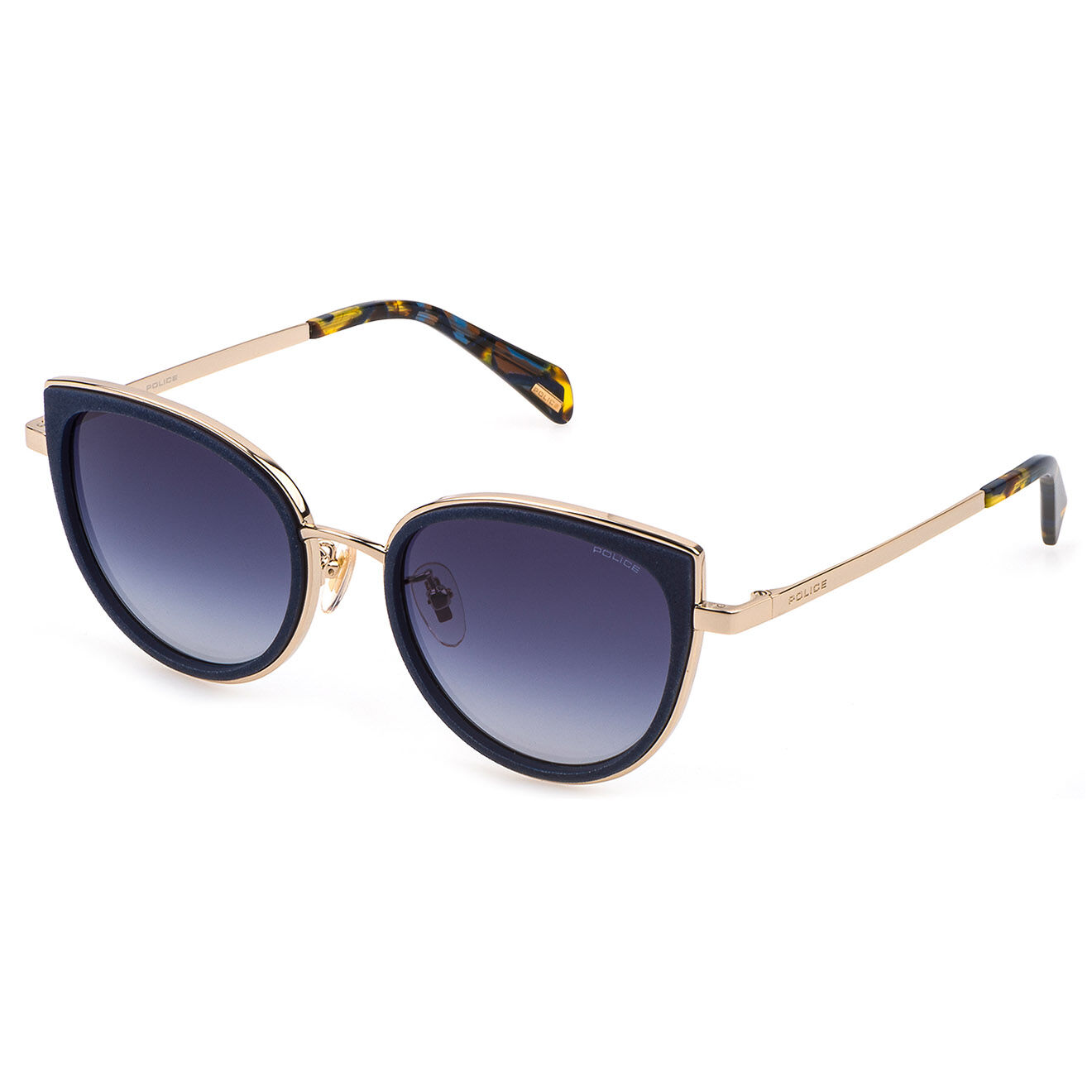 Police Lunettes de soleil Femme bleue