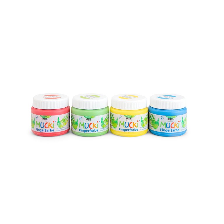 Fingerfarben Set, Mucki