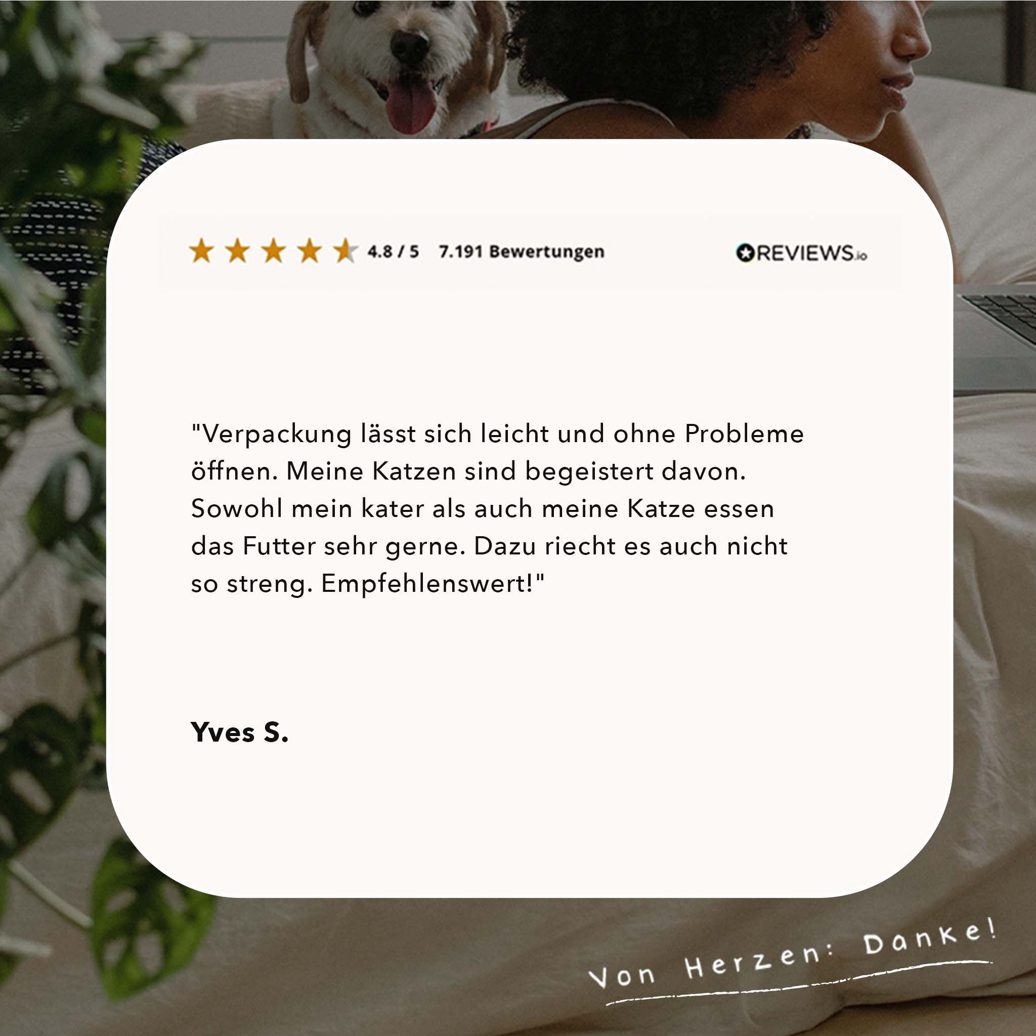 ALPHAZOO Leckerli Huhn & Lachs, Snacks für Katzen
