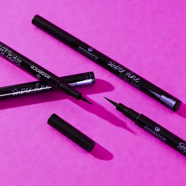 Super fine liner pen 01 deep black