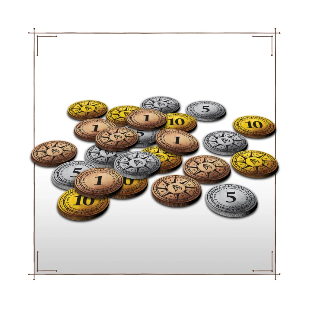 Mythwind - Metal Coins
