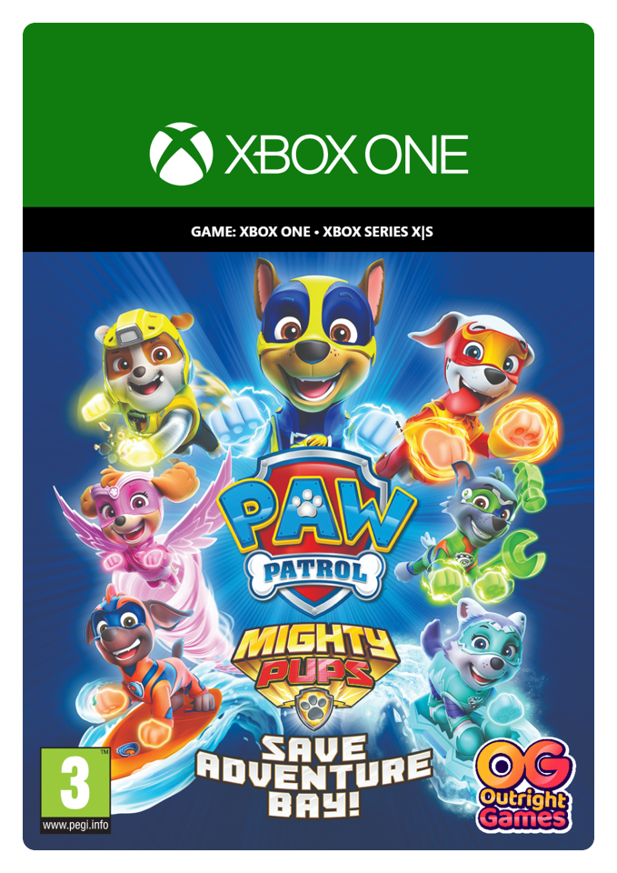 PAW Patrol Mighty Pups Save Adventure Bay- Xbox One