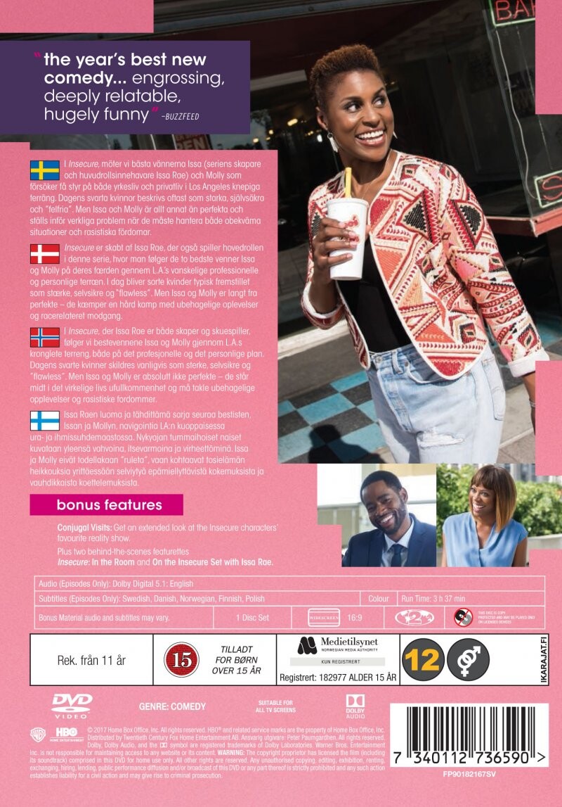 Insecure - Sæson 1 - HBO - DVD