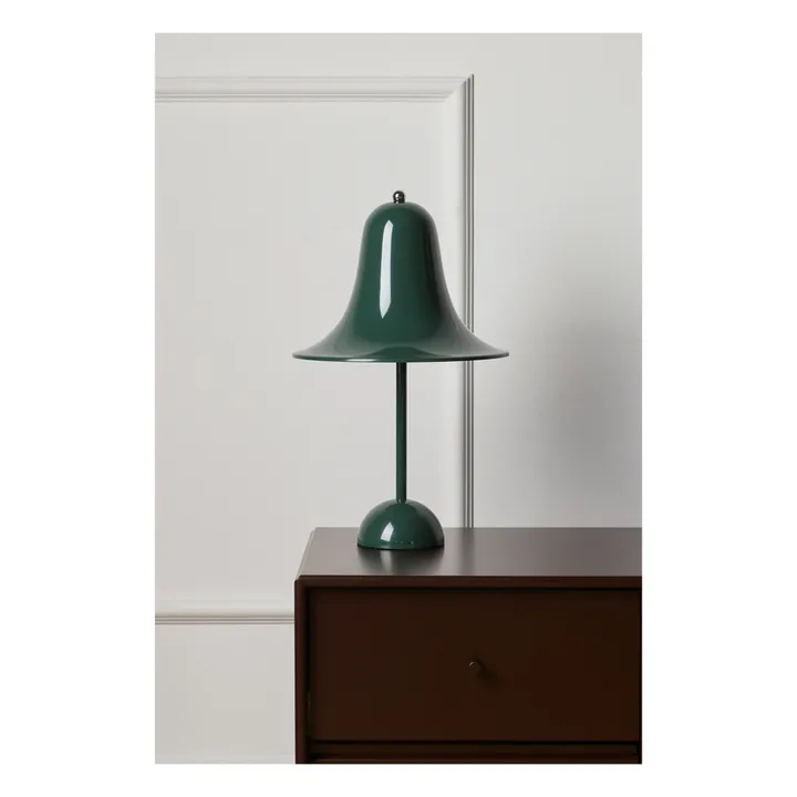Verpan Lampe à poser Pantop | Vert foncé