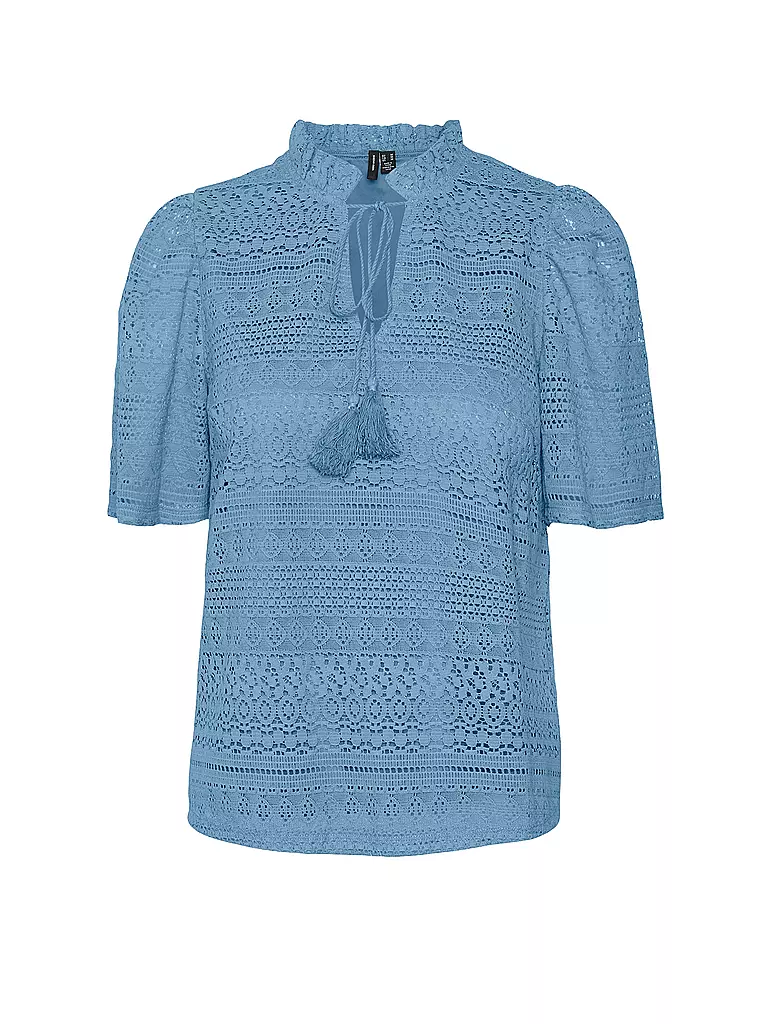 VERO MODA Bluse VMHONEY blau
