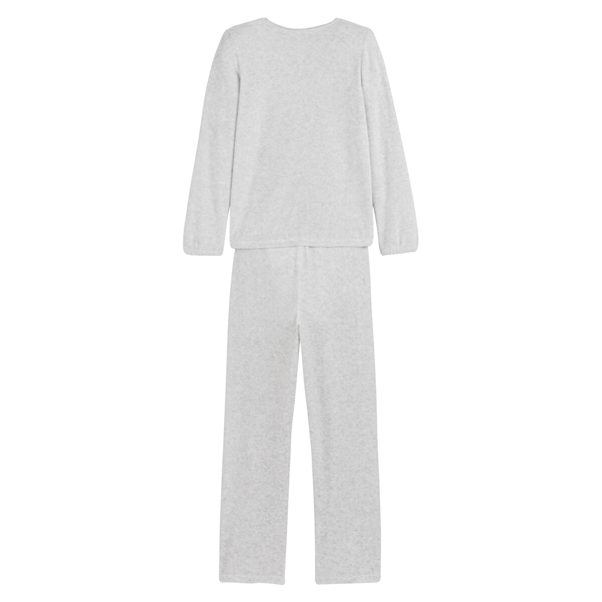 COLEÇÕES LA REDOUTE<br>Pijamas de veludo com motivo gato