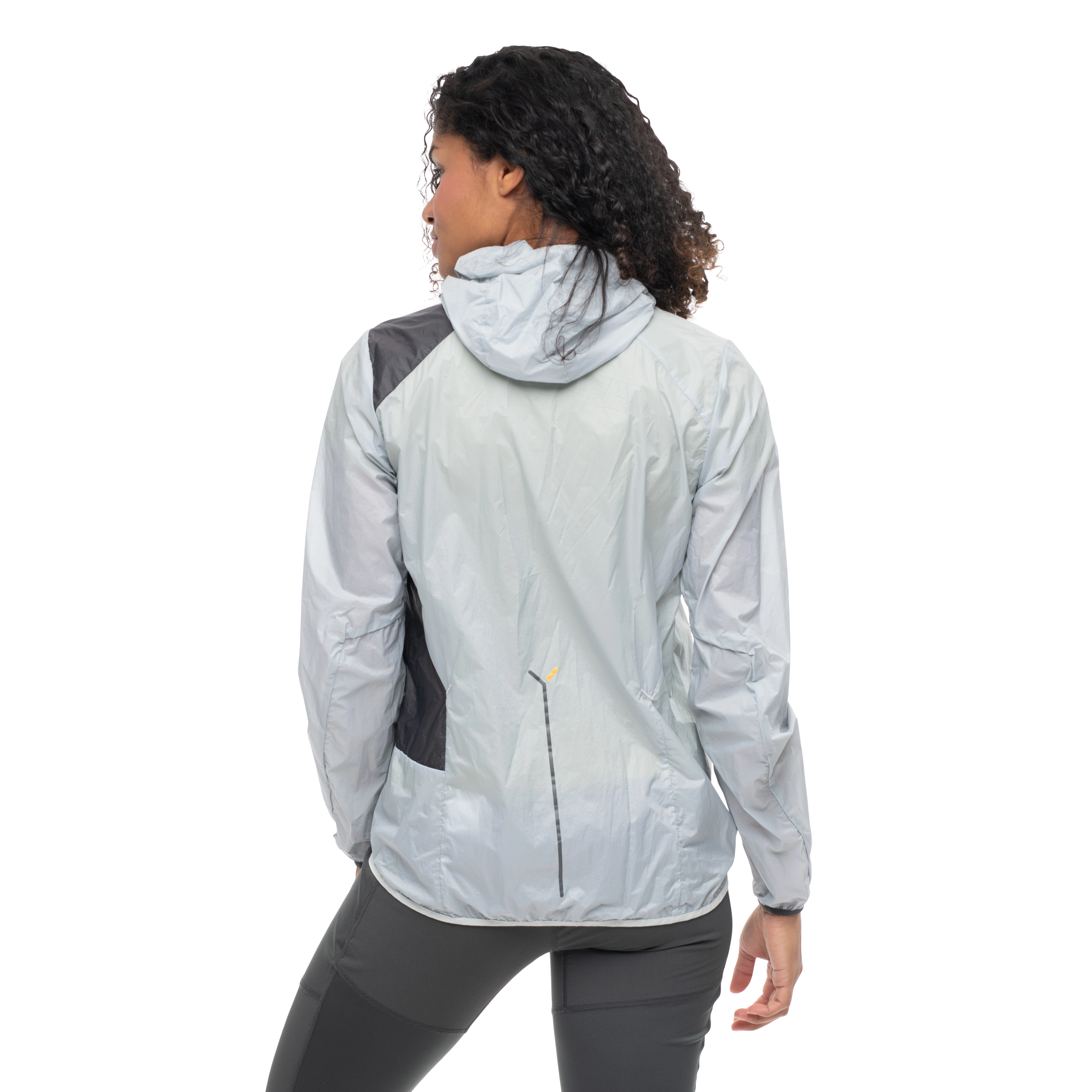 Y LightLine Pure Windbreaker Jacket Women Pearl Grey / Dark Shadow Grey