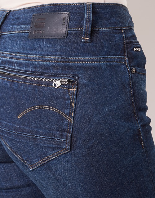 G-Star Raw - MIDGE ZIP MID SKINNY Neutro