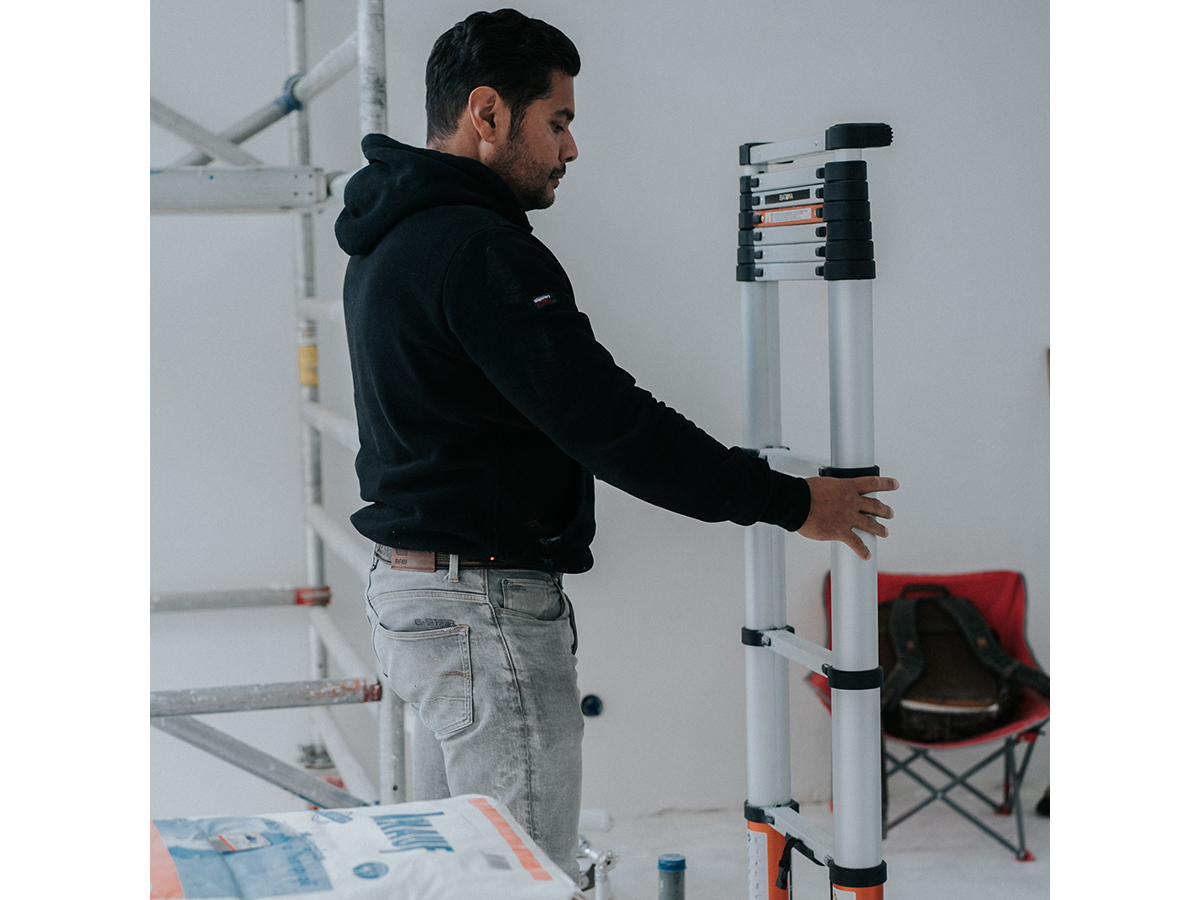 Batavia 263 Telescoopladder met softclose & antislip