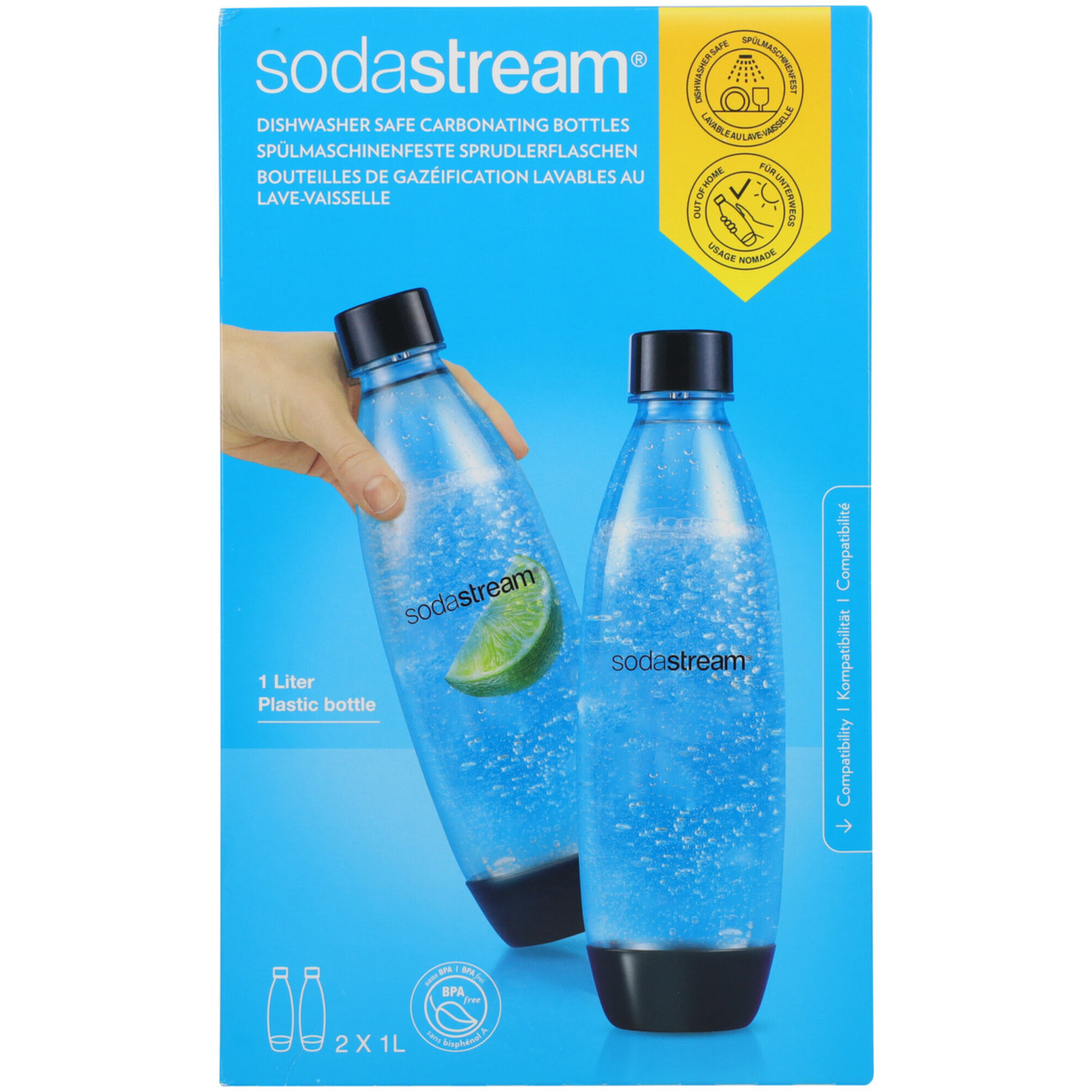 SodaStream Fuse Flasche Duo 2x1l