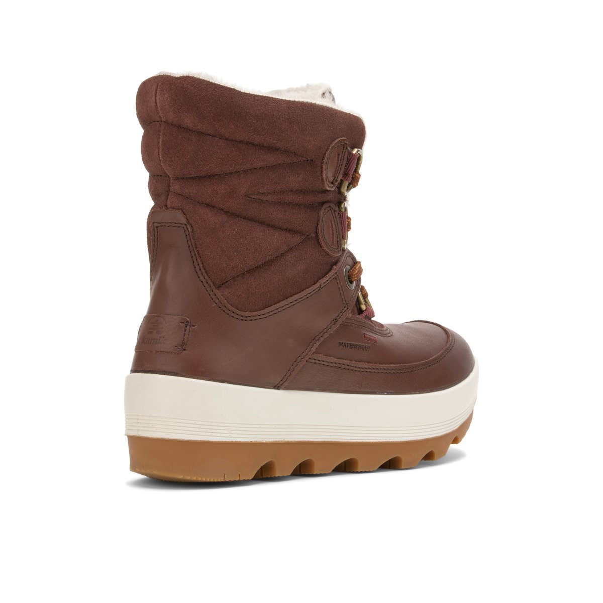 KAMIK-Celeste_m-Bottes d'hiver - Semelle tracteur - Marron Foncé
