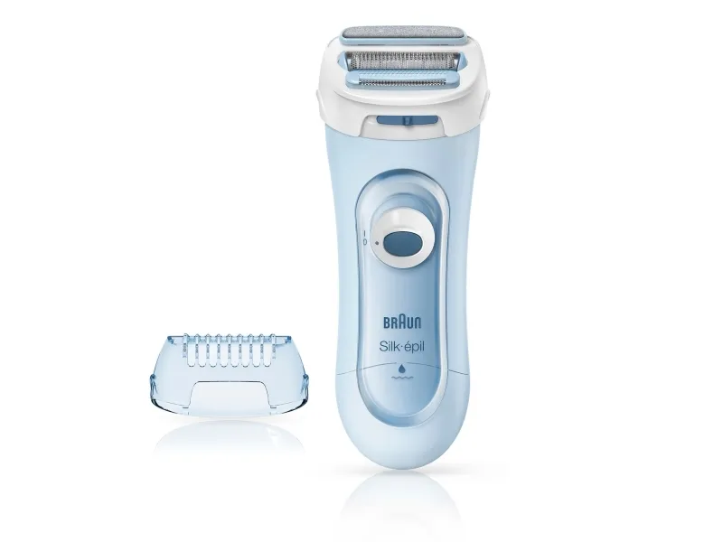 Braun Silk&Soft LS 5160 - Ladyshaver - trådløs - blå