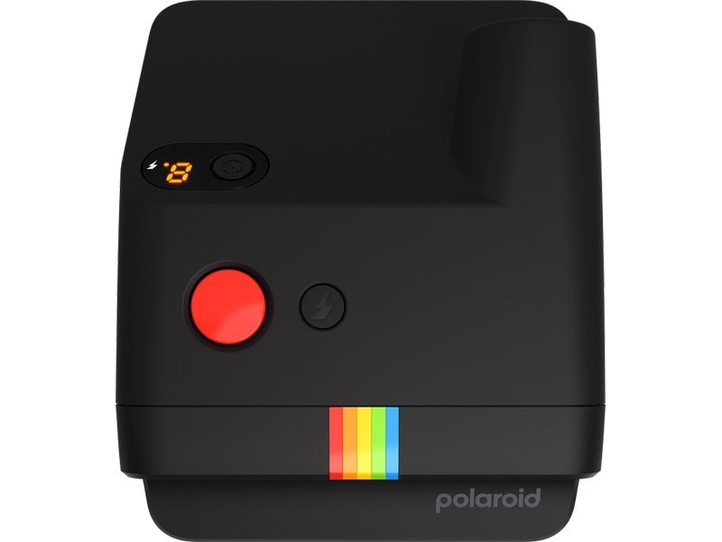 Polaroid Fotokamera Go Gen 2.0 Schwarz Ultrakompakte Sofortbildkamera im Retro-Stil