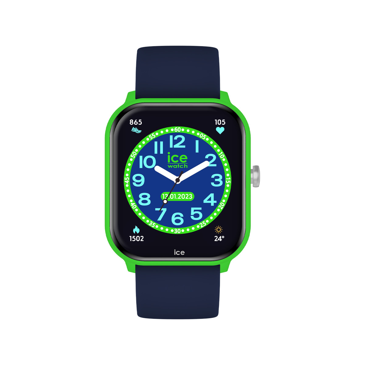 Montre ICE WATCH Ice smart enfant bracelet silicone bleu