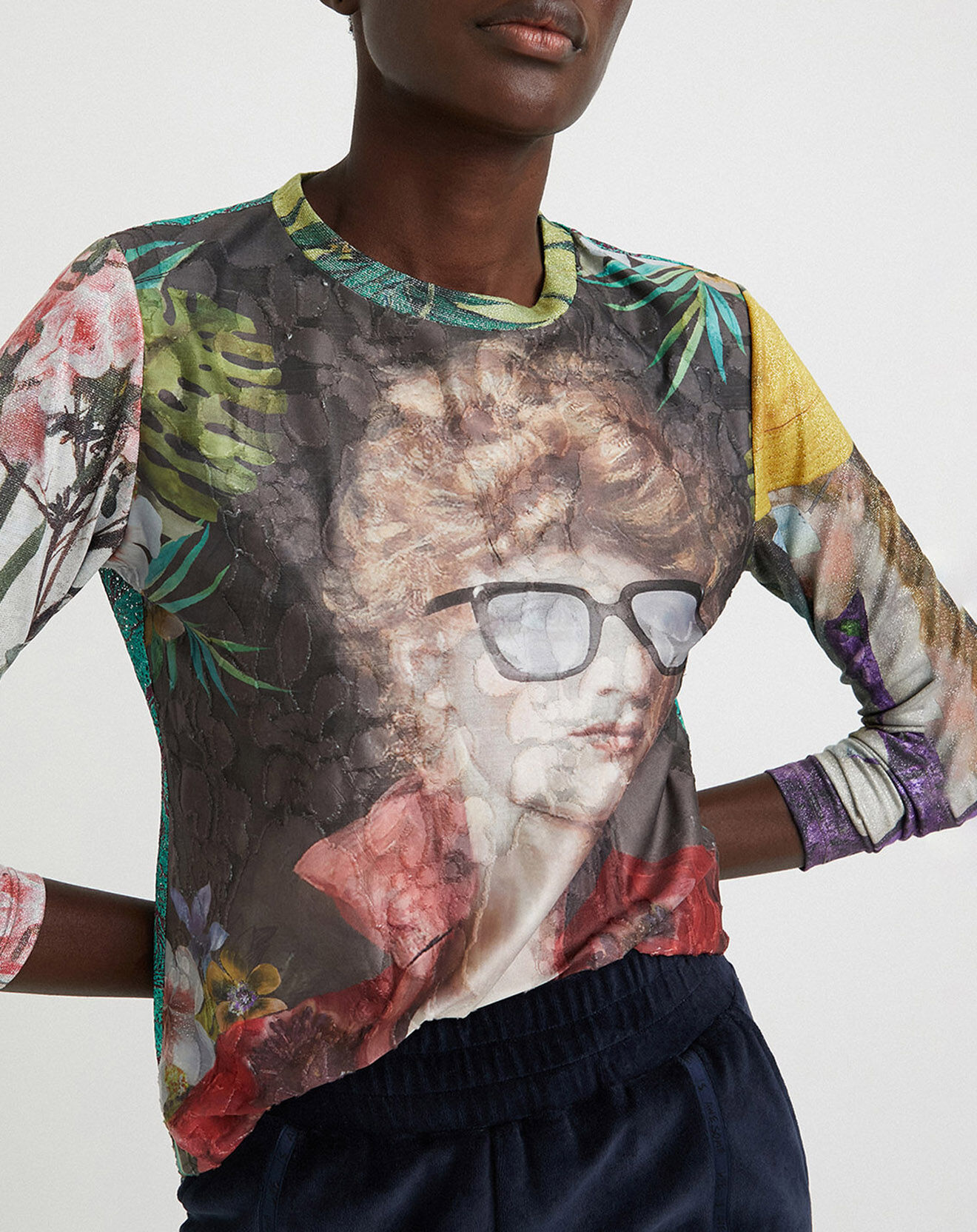 Desigual Top Adeline multicolore