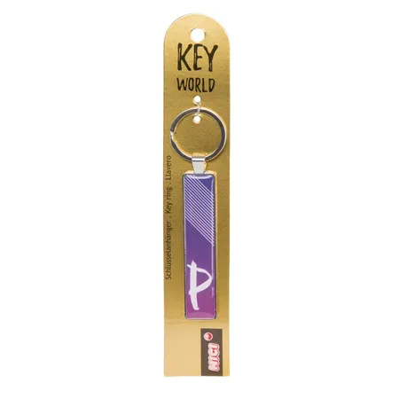 NICI Schlüsselanhänger Key World 'P'
