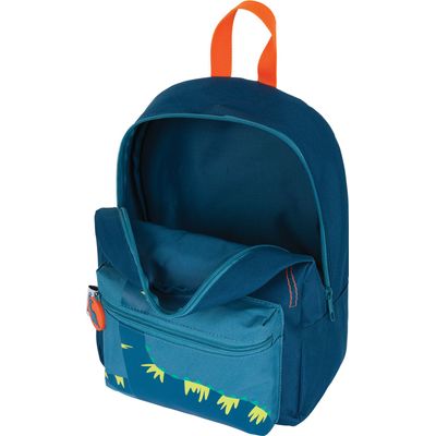 Petit Sac à dos Dino - 1 compartiment - marine et bleu - Oberthur