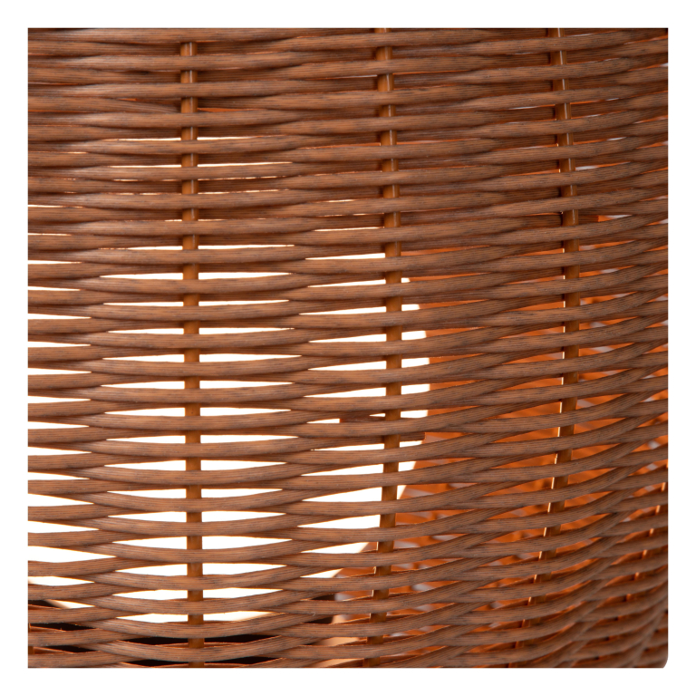 Lucide Colin vloerlamp LED oplaadbaar buiten IP44 naturel