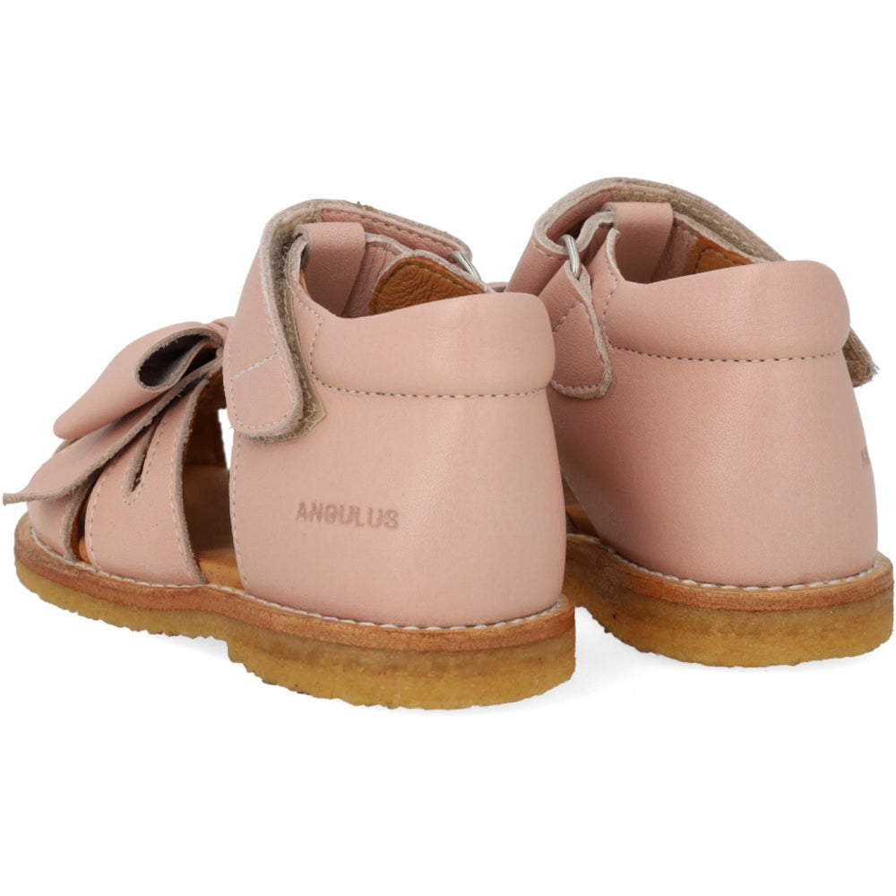 Køb Angulus Rosebud Sandal Med Sløfje Og Lukket Tå