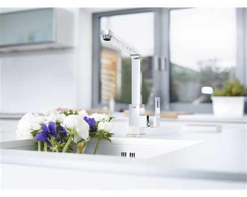 GROHE EUROCUBE keukenkraan, chroom 31255000