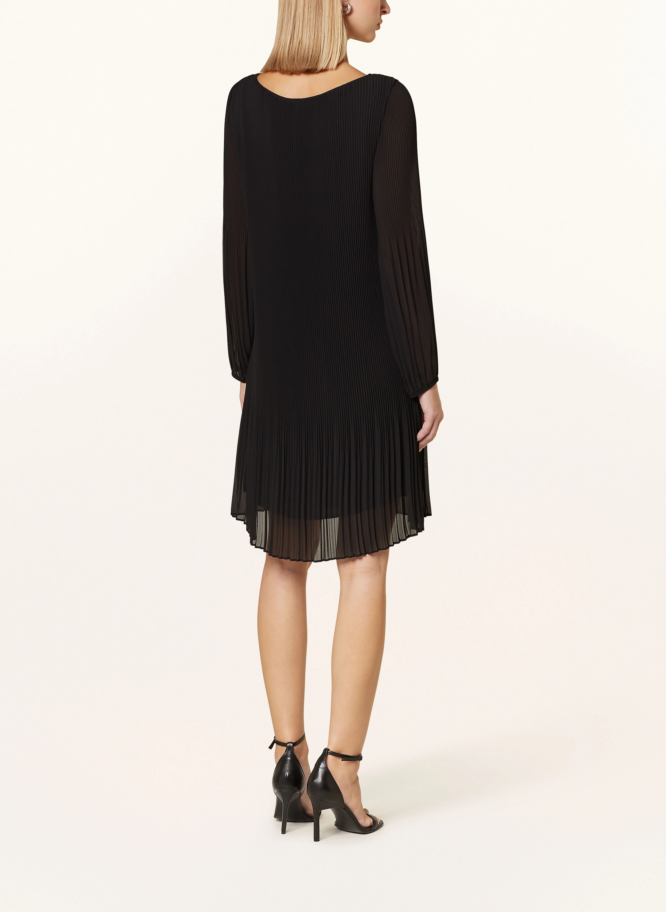 s.Oliver BLACK LABEL Plisseekleid