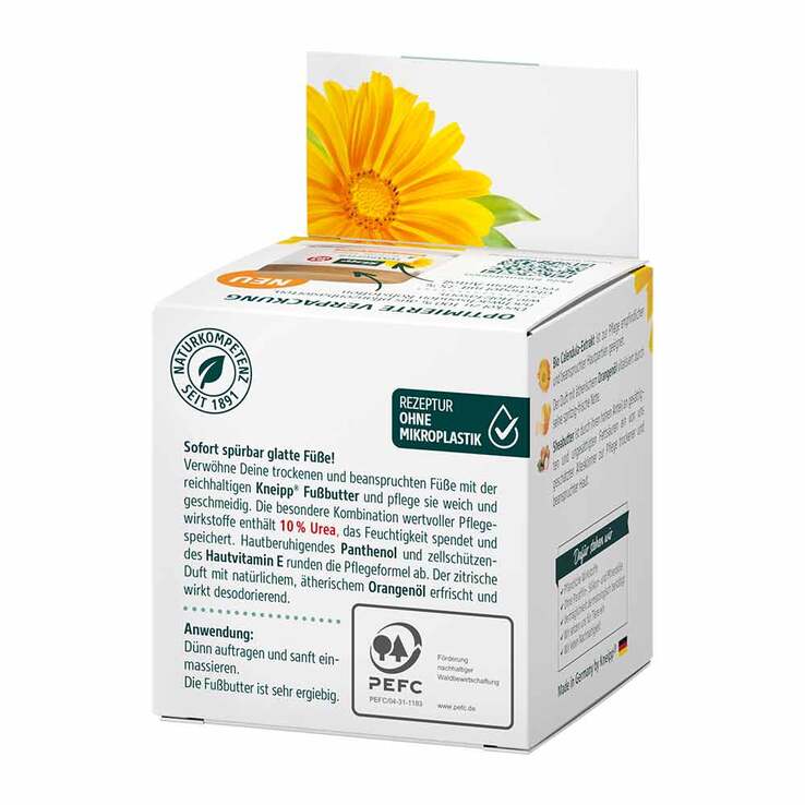 Kneipp regenerierende Fußbutter Fußpflege, 100 ml