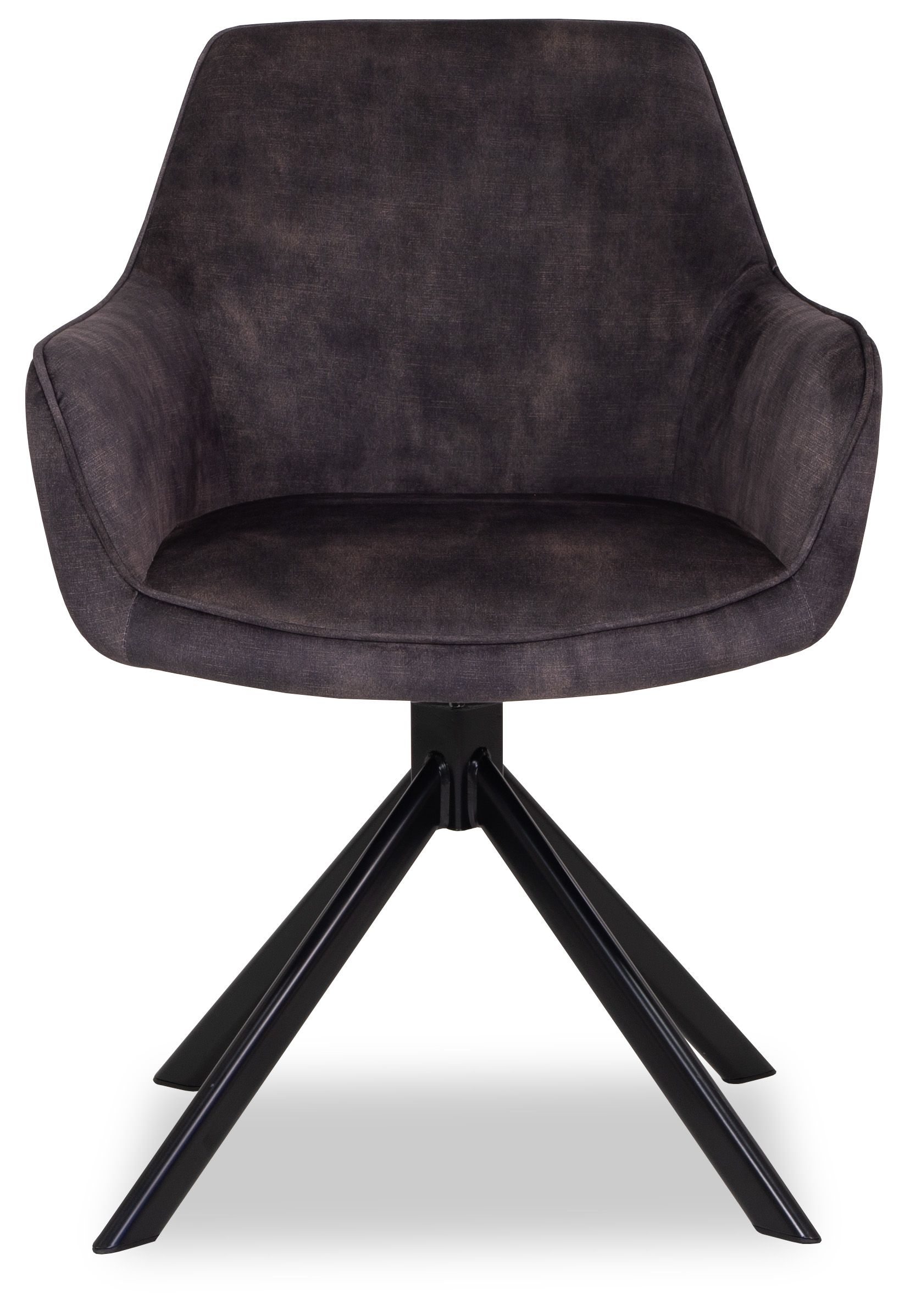 Eetkamerstoel - Velvet Graphite Salma B57 x D60 x H83.5 cm