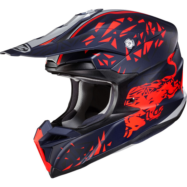 HJC - Casque i50 Spielberg Red Bull Ring MC21SF / Bleu Mat / Rouge