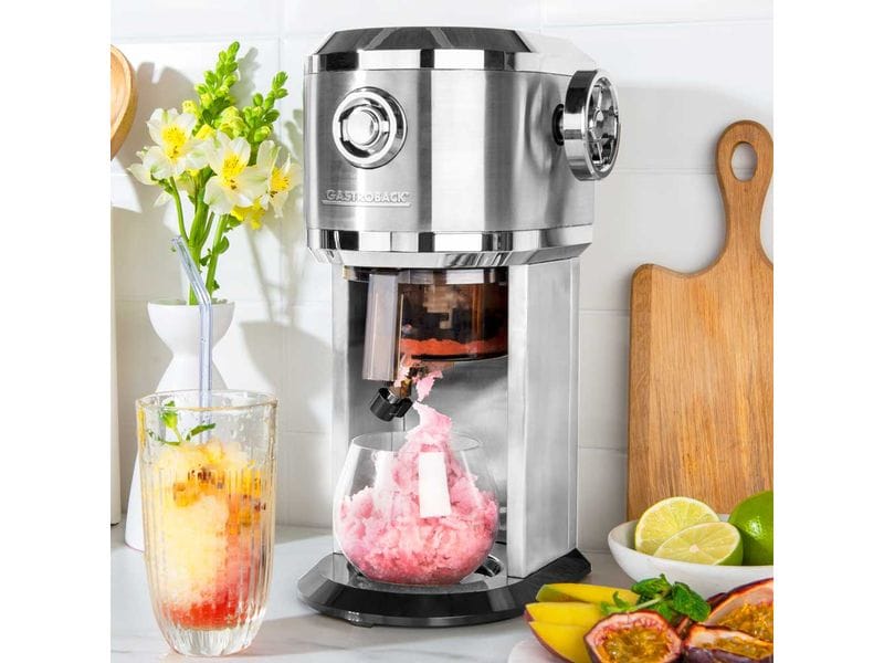 Gastroback Design Ice Shaver 0.2 l, Silber Ice Shaver aus Edelstahl