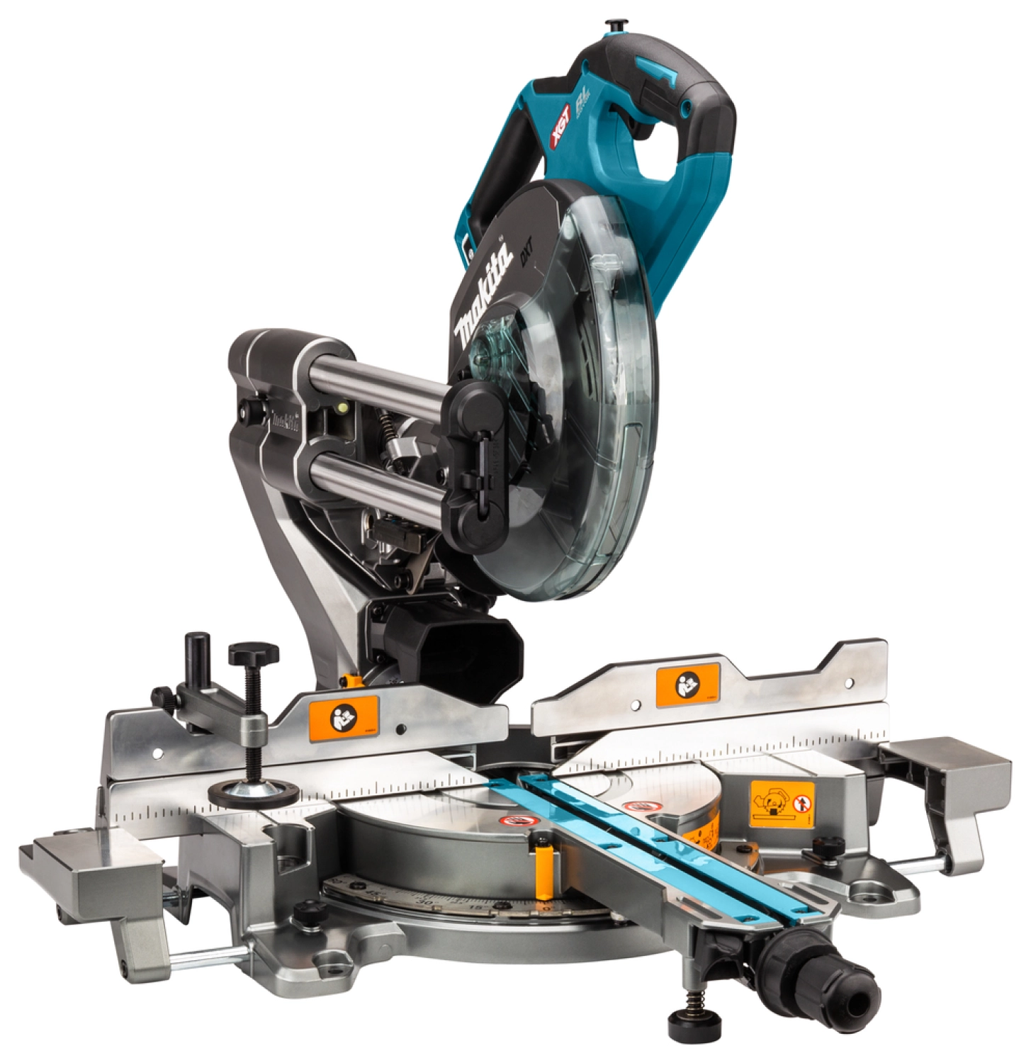 Makita LS002GZNL1 XGT 40 V Max Li-Ion Radiaal afkortzaag 216 mm body - met AWS zender en onderstel