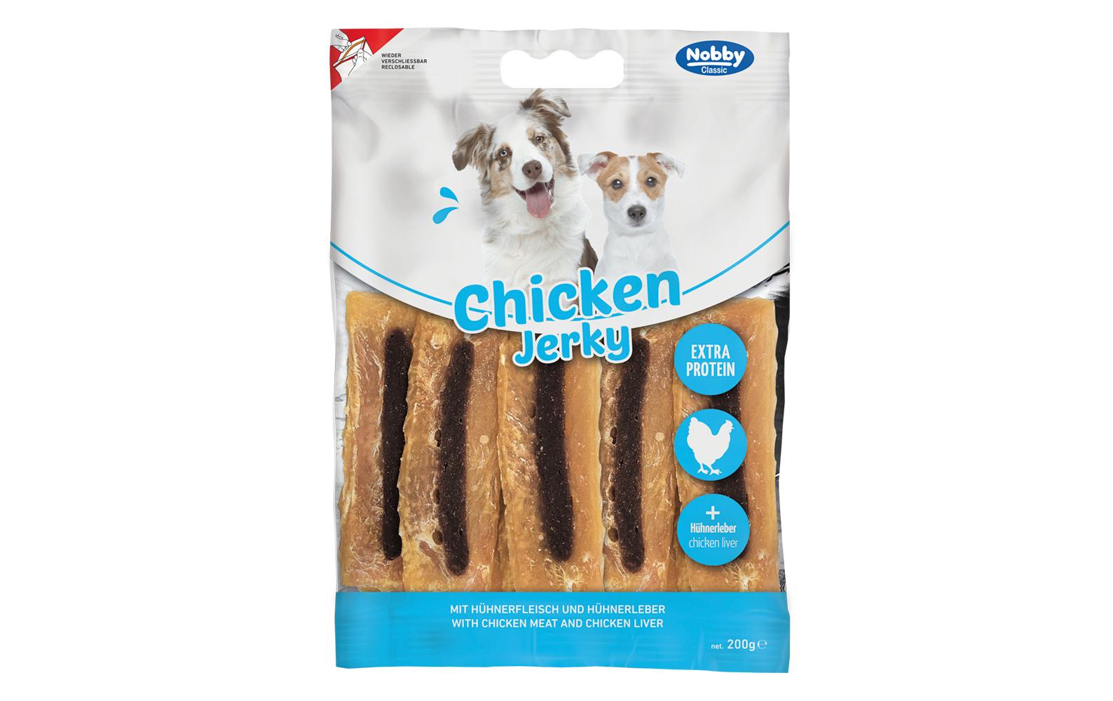 Leckerli StarSnack Classic Chicken Jerky liver, 200 gSnack für Hunde