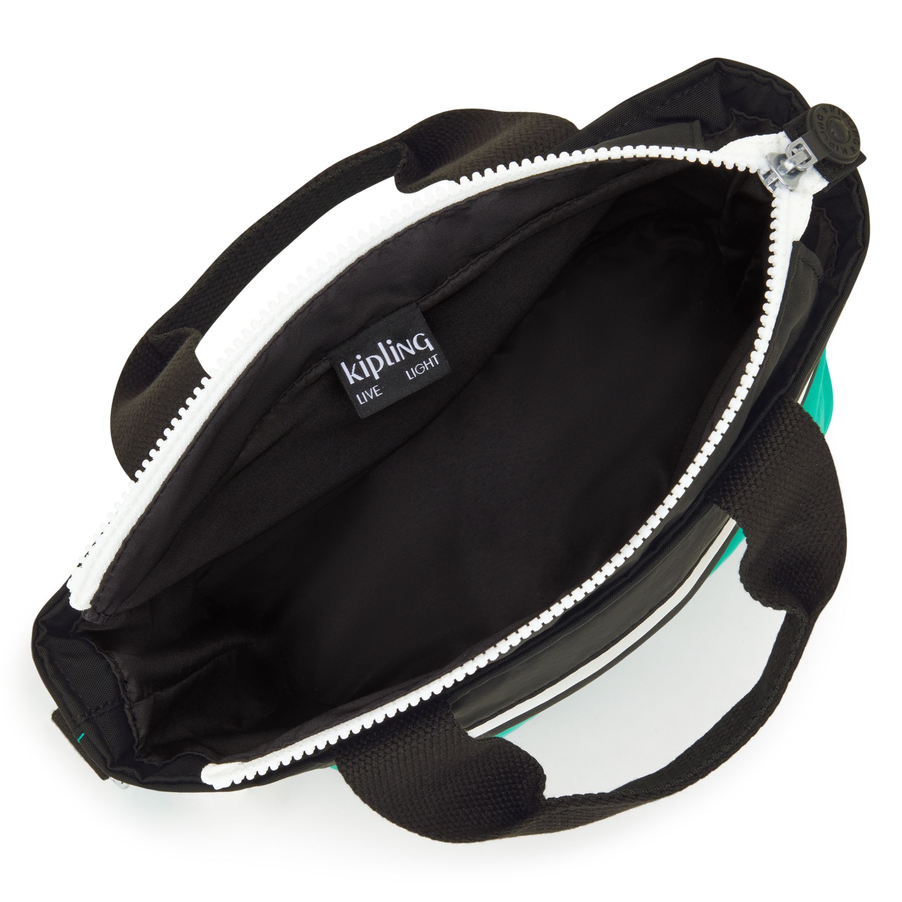 MINTA Sac fourre-tout moyen avec poignées de transport et sangle réglable - Deep Green Black Block