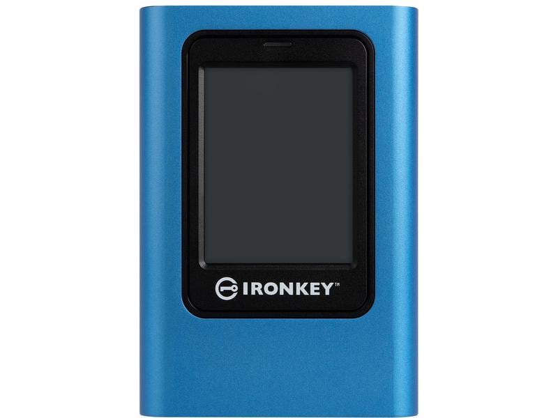 Kingston Externe SSD IronKey Vault Privacy 80 960 GB Externe Solid State Drive (SSD), FIPS 197-zertifiziert und XTS-AES 256-Bit-verschlüsselt